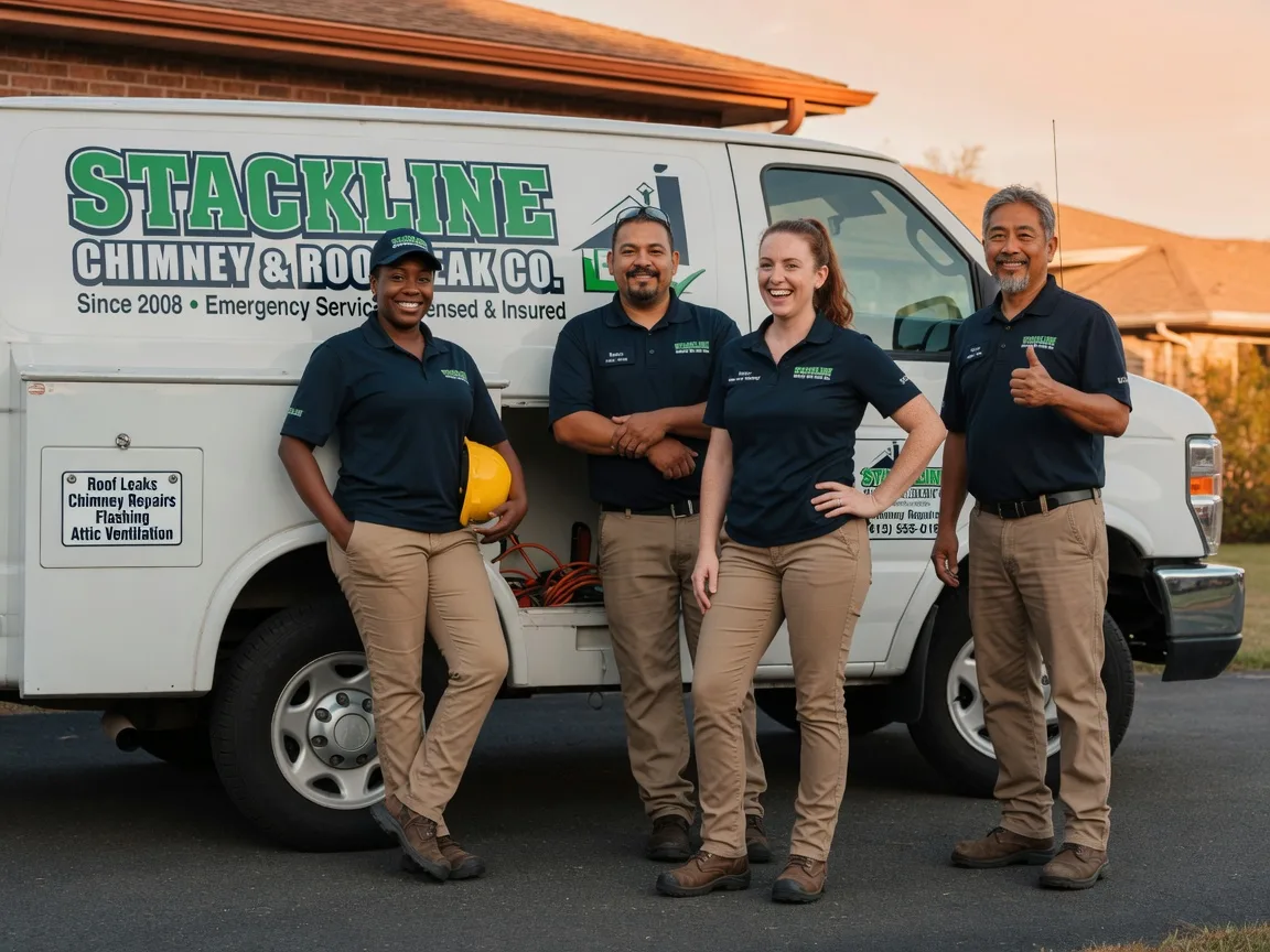 Chimney flashing repair company in North Street, MI